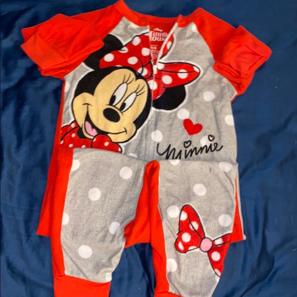 Minnie Mouse onesie pajama